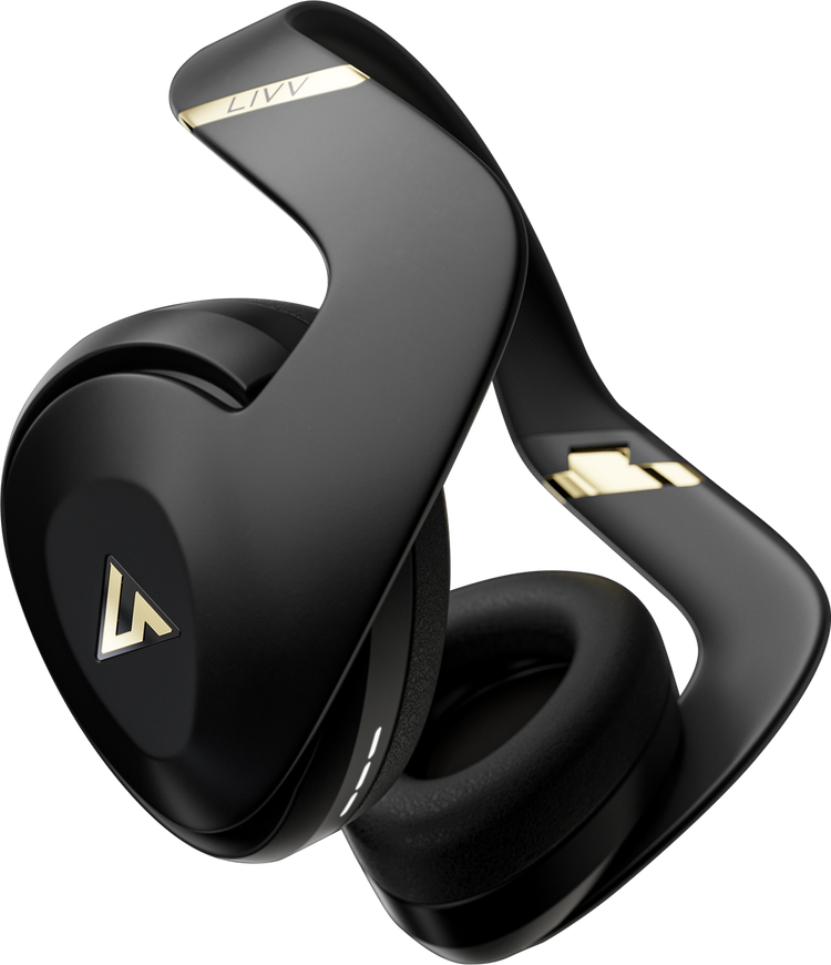 Workout Over Ear Sport Headphone Black Color