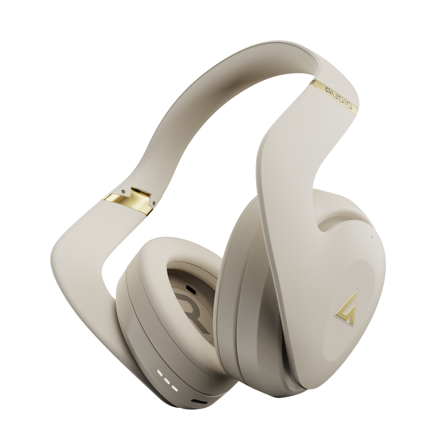 Over Ear Sport Headphone Creme Color